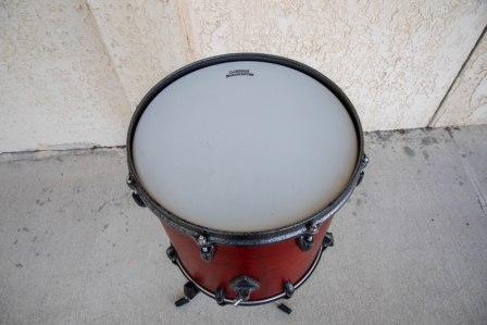 Gretsch USA Broadkaster 14 x 14 Satin Burnt Orange, Relic NOS - GretschGear