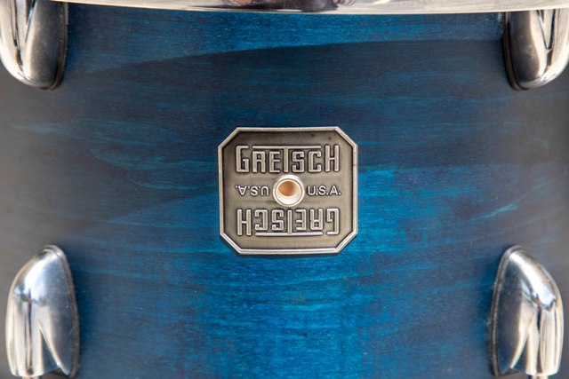 Gretsch USA Maple Series, 9 x 12 Azure Blue Tom, Relic NOS
