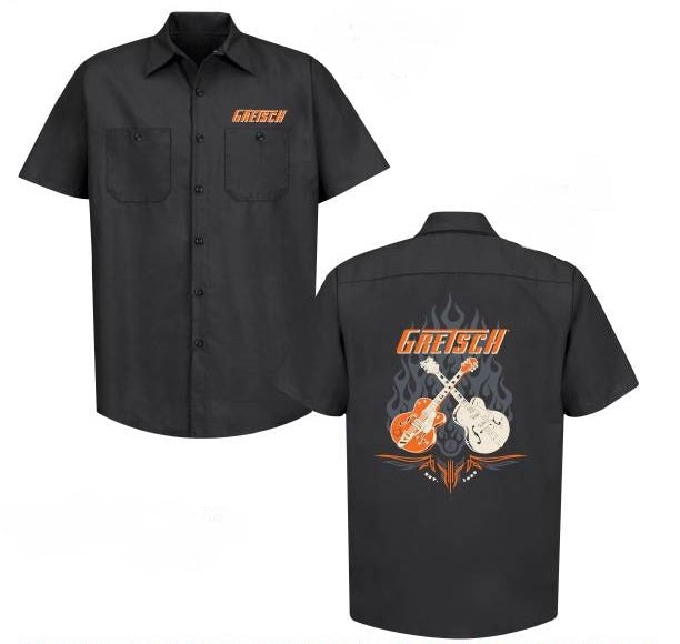 Gretsch Red Kap Dual Guitar Work Shirt - GretschGear