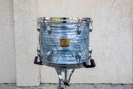 Gretsch USA 10 x 13 Sky Blue Pearl Tom,  Relic NOS - GretschGear