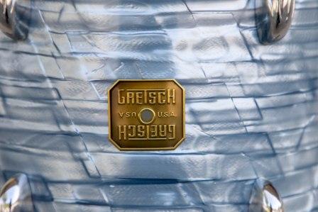 Gretsch USA 10 x 13 Sky Blue Pearl Tom,  Relic NOS - GretschGear