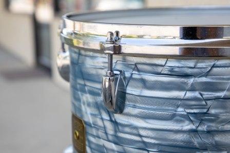 Gretsch USA 10 x 13 Sky Blue Pearl Tom,  Relic NOS - GretschGear