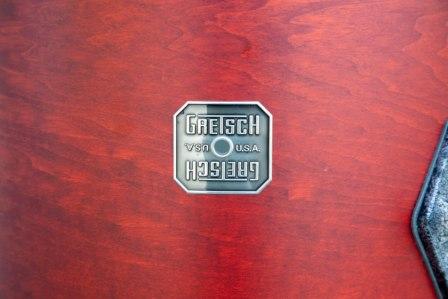 Gretsch USA Broadkaster 14 x 14 Satin Burnt Orange, Relic NOS - GretschGear