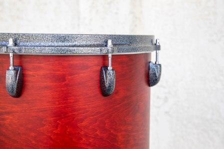 Gretsch USA Broadkaster 14 x 14 Satin Burnt Orange, Relic NOS - GretschGear