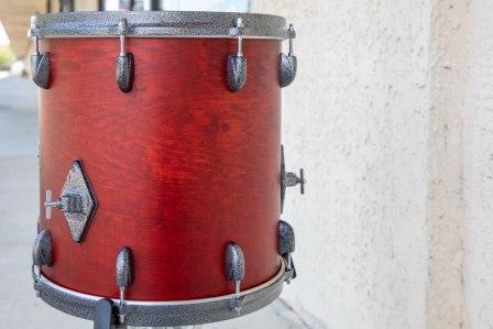 Gretsch USA Broadkaster 14 x 14 Satin Burnt Orange, Relic NOS - GretschGear