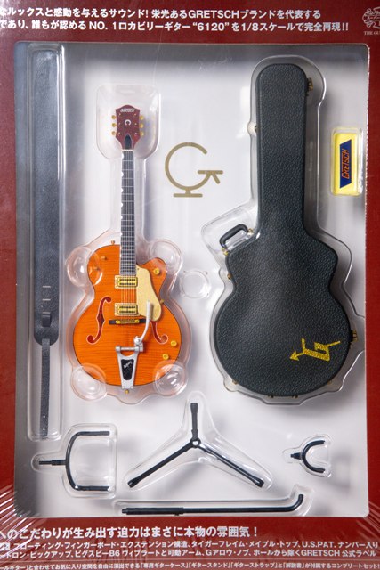 GRETSCH Guitar Collection 6120 1/8 Miniature Figure From Japan