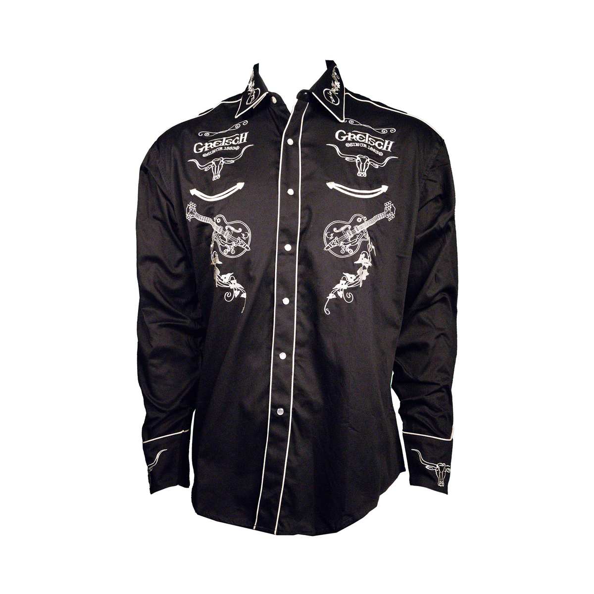 Gretsch 6120 Western Embroidered Shirt – Limited Edition – GretschGear