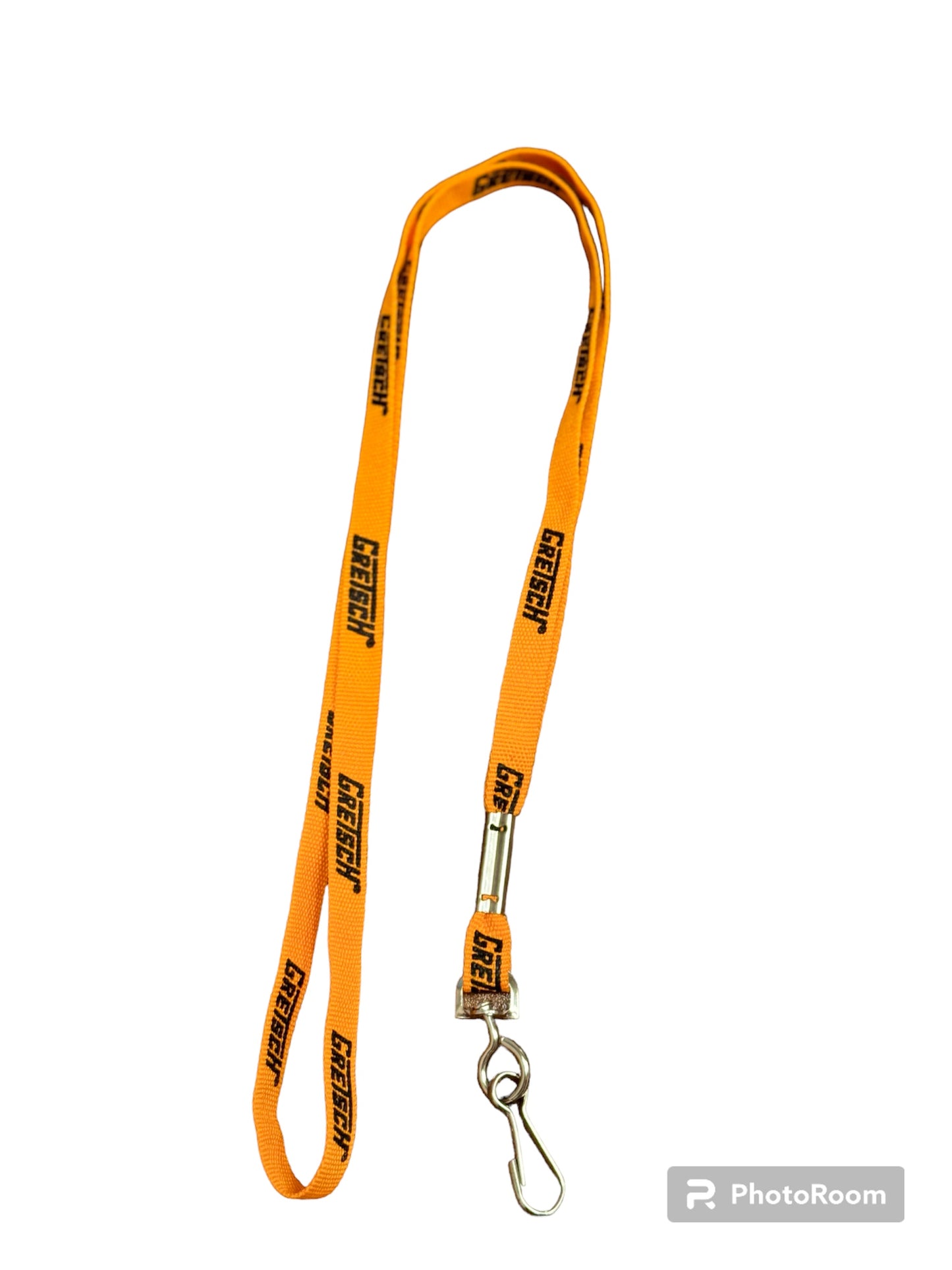 Gretsch T-Roof Logo Lanyard, Orange