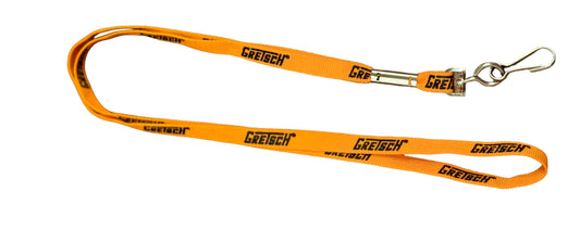Gretsch T-Roof Logo Lanyard, Orange