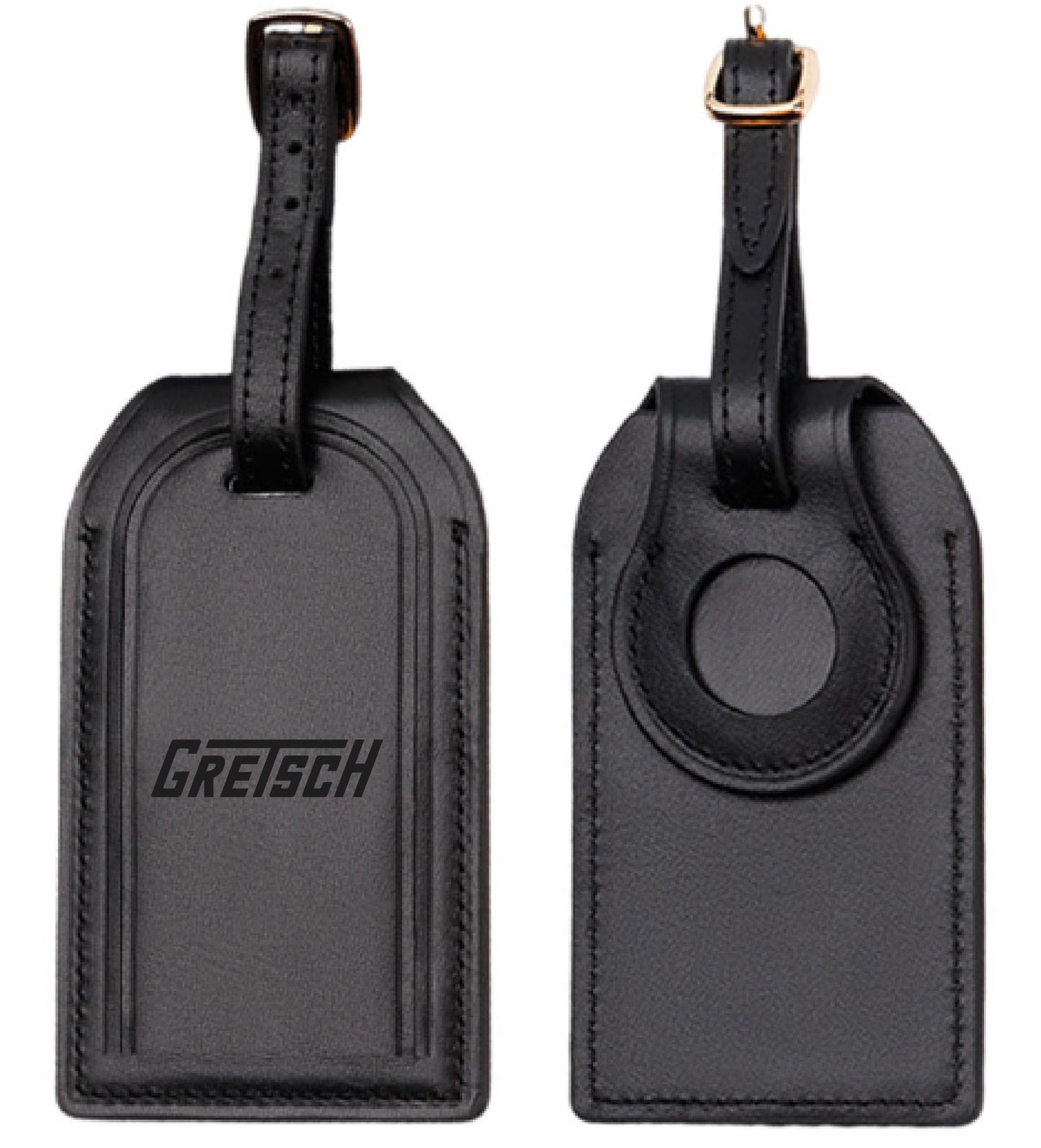 Gretsch Limited Edition Genuine Leather AirTag Travel & Instrument Tag