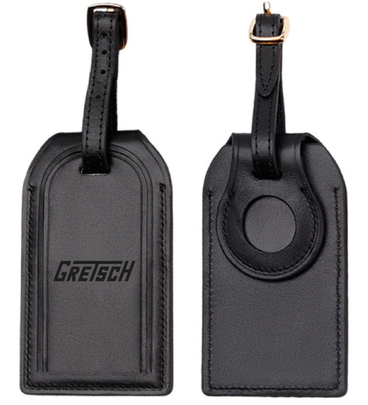 Gretsch Limited Edition Genuine Leather AirTag Travel & Instrument Tag