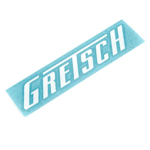 Gretsch Die Cut Window Sticker, White - GretschGear