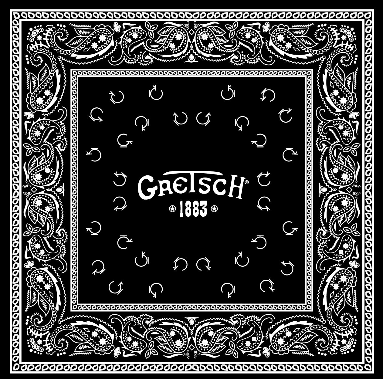Gretsch Bandana - Black - GretschGear