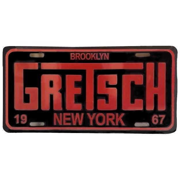 License Plate, Gretsch Brooklyn 1967 - GretschGear