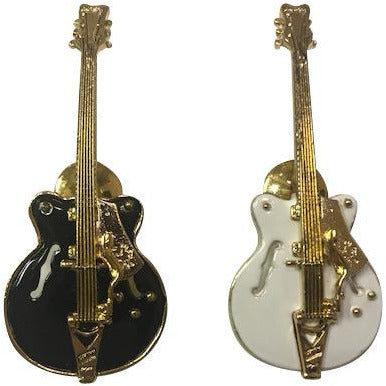 Pin, Lapel Gretsch Falcon Black or White (NOS), Rare - GretschGear