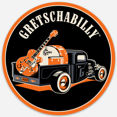 Gretschabilly Sticker - GretschGear