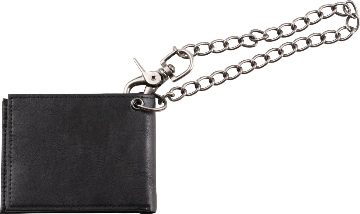 Gretsch® Limited Edition Leather Wallet with Chain, Black - GretschGear