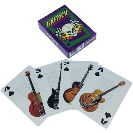 Vintage Gretsch Playings Cards - Skull - GretschGear
